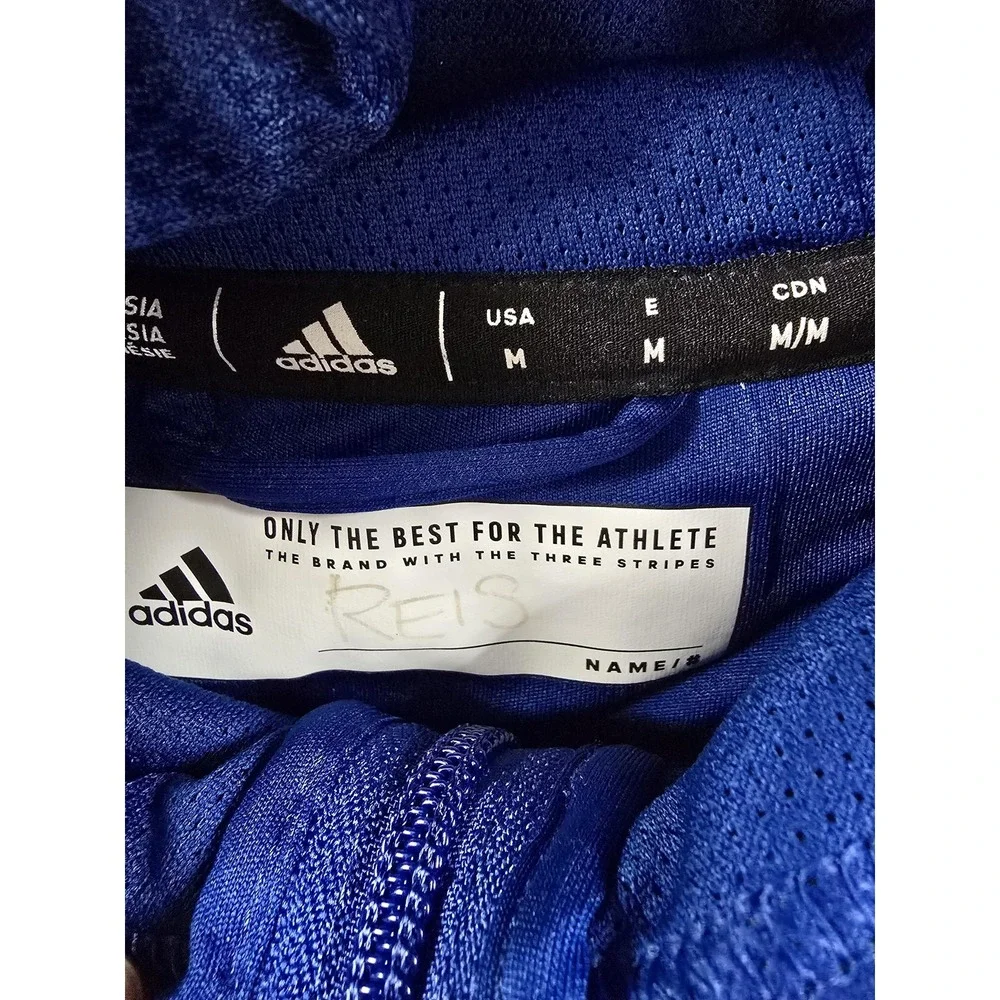 Adidas‎ Hoodie Mens Medium St Mary's Soccer ClimaWarm Full Zip Jacket Polyester